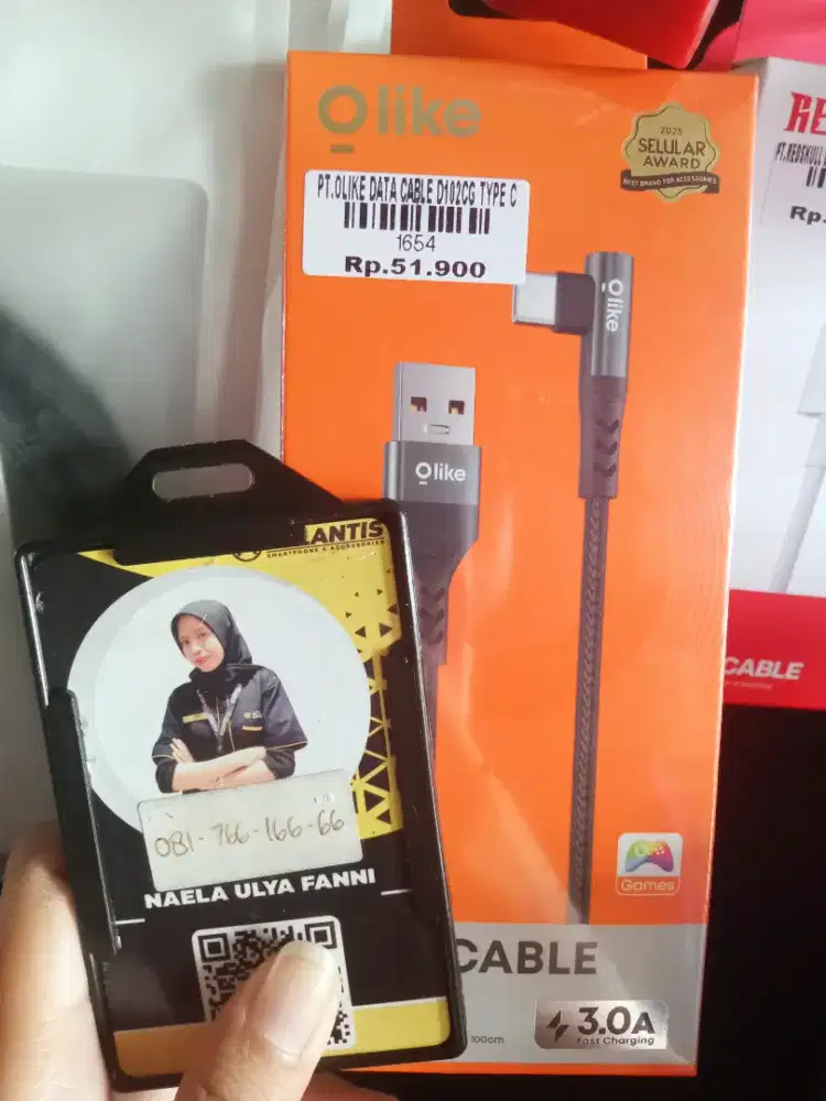 OLIKE DATA CABLE D102CG TYPE C| ATLANTIS DAHSYAT