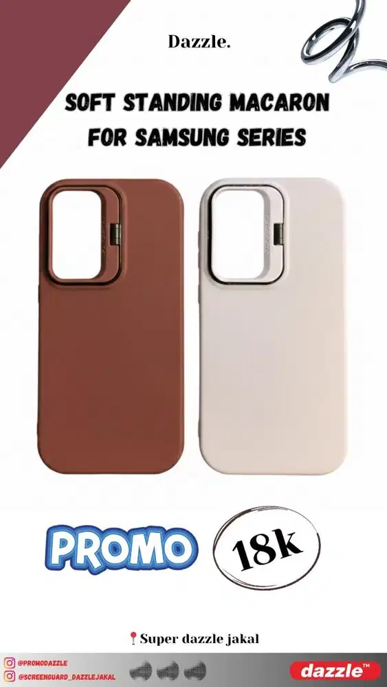 Soft Standing macaron for samsung