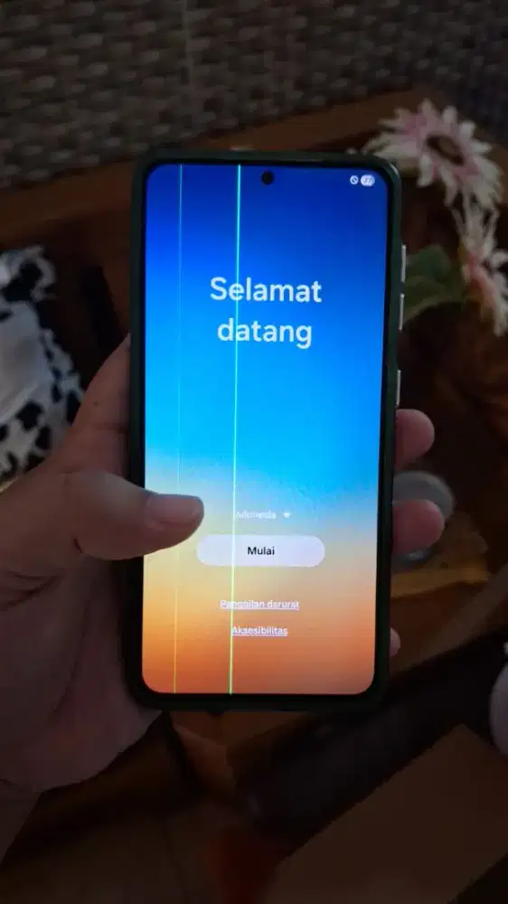 S21 8/256gb warna putih