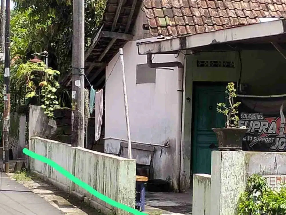 DIJUAL TANAH STRATEGIS DEKAT HOTEL HYATT TEPI JLN ASPALBONUS BANGUNAN PALAGAN KM 7