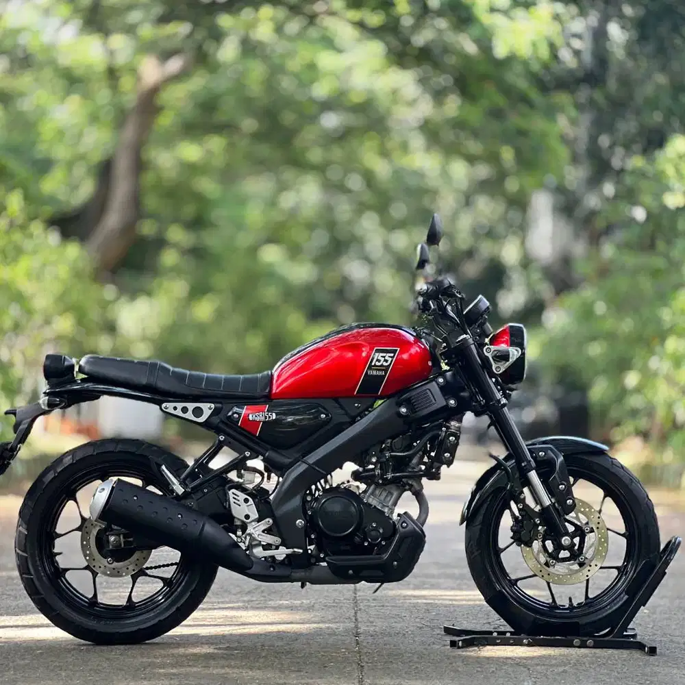 YAMAHA XSR 155 2023 MERAH KM LOW PAJAK PANJANG RASA BARU