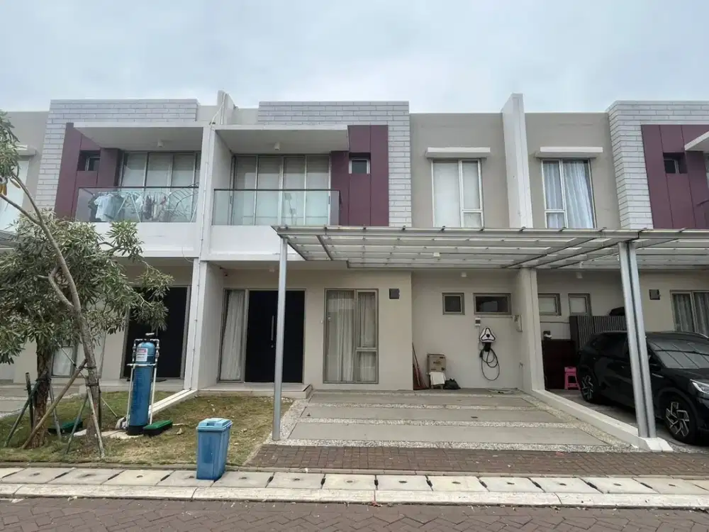 DISEWA RUMAH PIK 2 UK 8x12.5 (2 LANTAI) CLUSTER FAVORIT JARANG ADA KOSONGAN TERMURAH