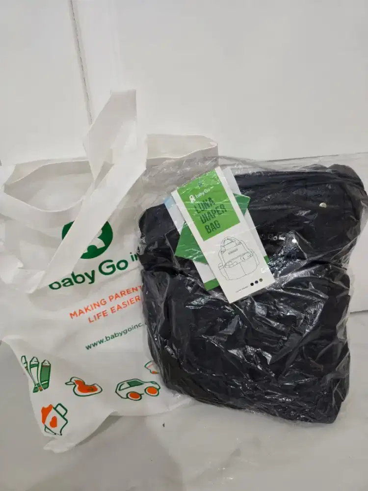 Luna Diaper Bag Baby Go Inc - Navy Blue Color