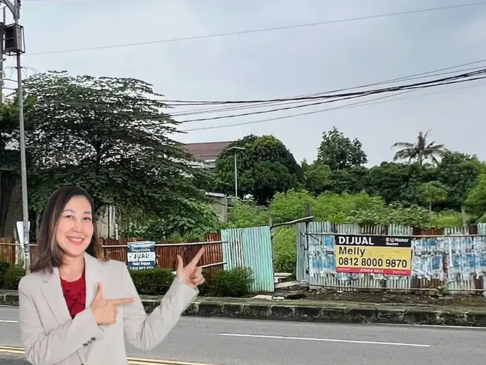 Jual Tanah Lokasi Strategis dan Luas Pinggir Jalan Raya Cikupa, Tangerang