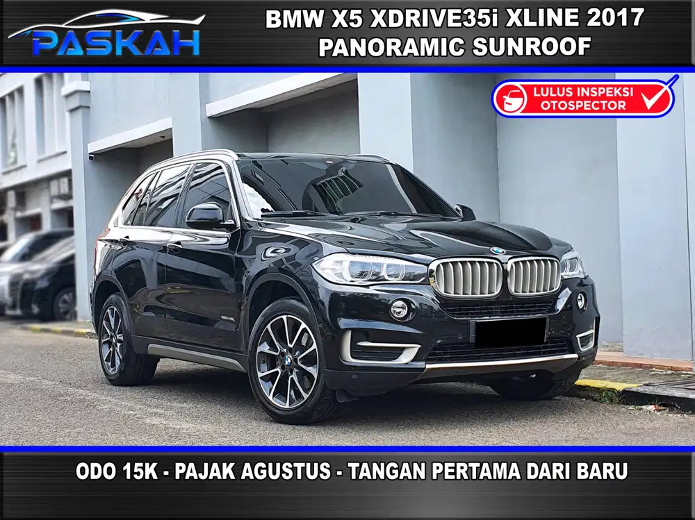 TAX=AGUSTUS Odo=15k BMW X 5 XDRIVE 35i XLINE 2017 X5 XDRIVE XLINE 2017
