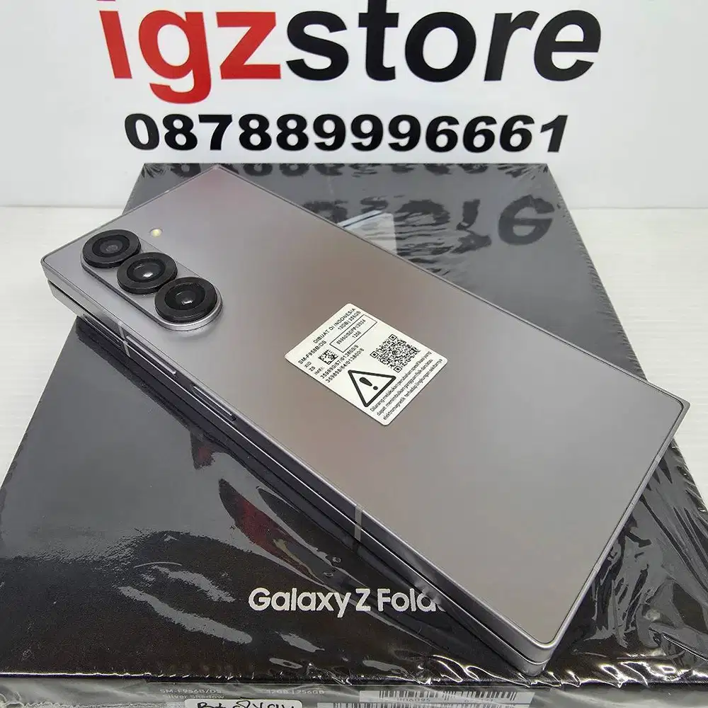 Samsung Z Fold 6 12/256/512gb Silver FULLSET Mulus No Minus