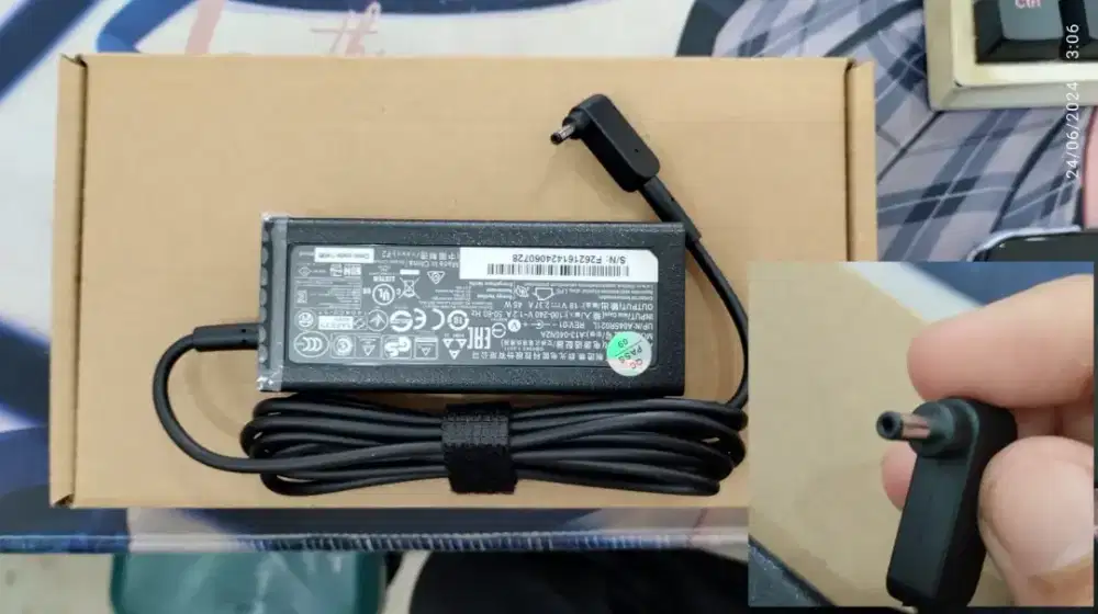 CHARGER LAPTOP TOSHIBA