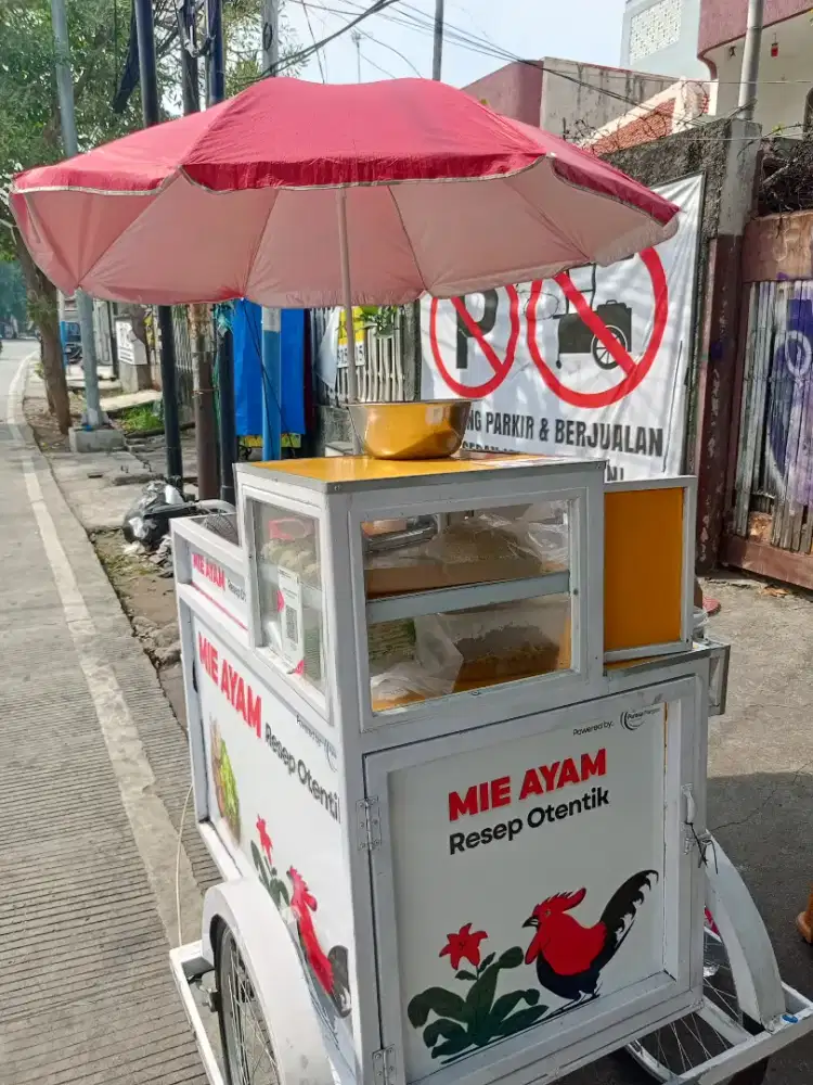 Dijual Cepat Gerobak Sepeda Bekas