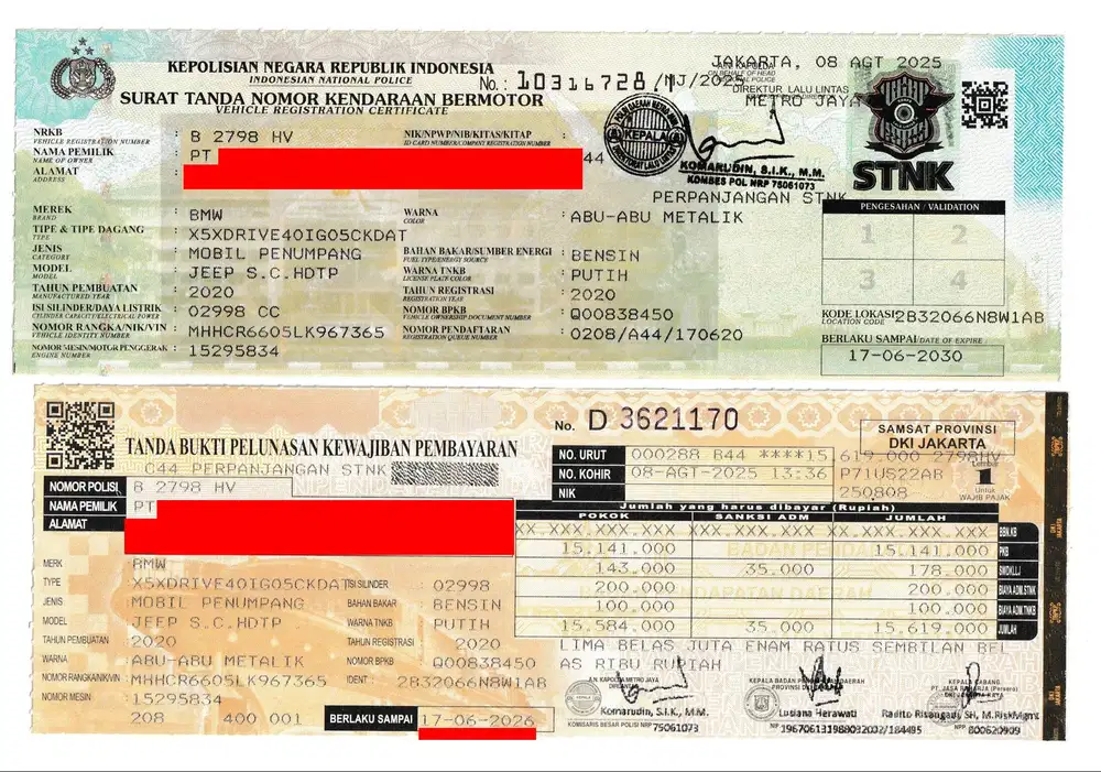 PAJAK=JUNi GENAP Bunga=4,5% BMW X5 Xdrive 4.0i 2020 BMW X 5 2020 DAVID