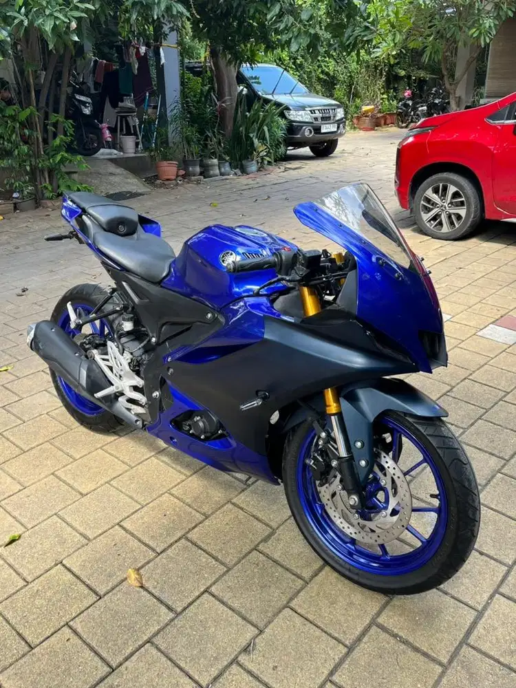 R15 V4 2023 Low KM Pajak Hidup Biru / Blue Yamaha