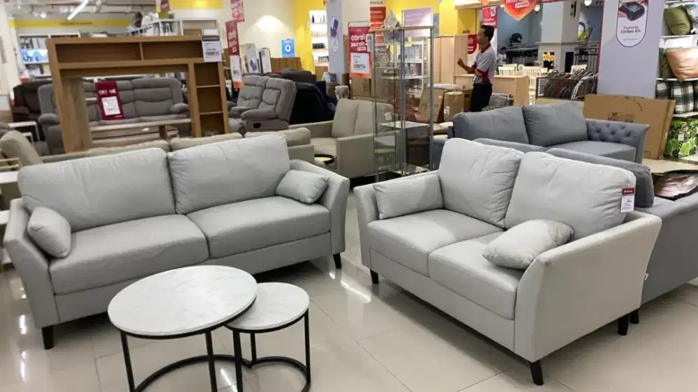 LIVY SOFA 2S+3S LIGHT GREY