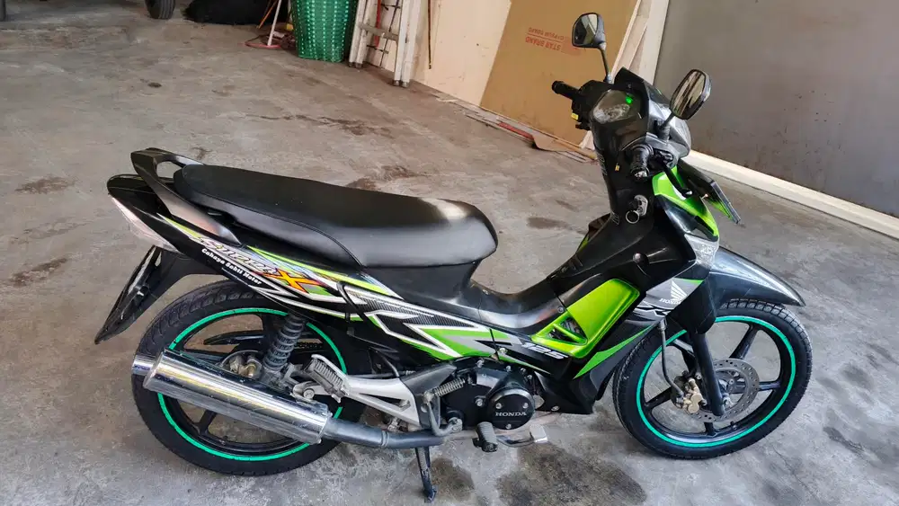 Supra x 125 hijau 2012 murah