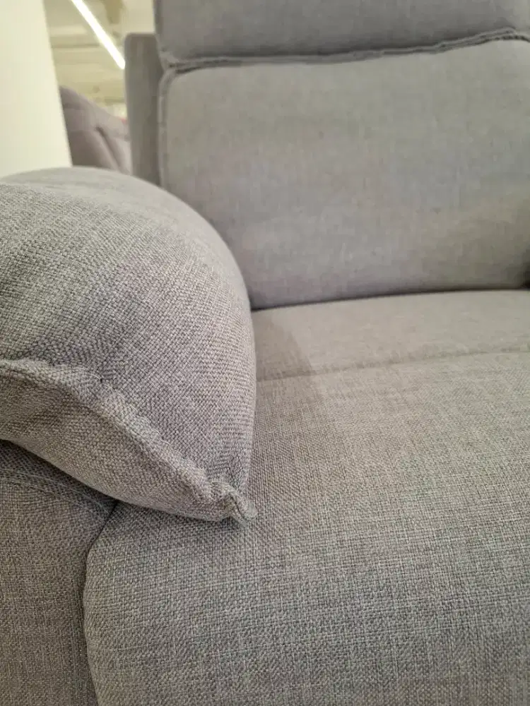 Sofa Recliner 1 Dudukan Abu abu