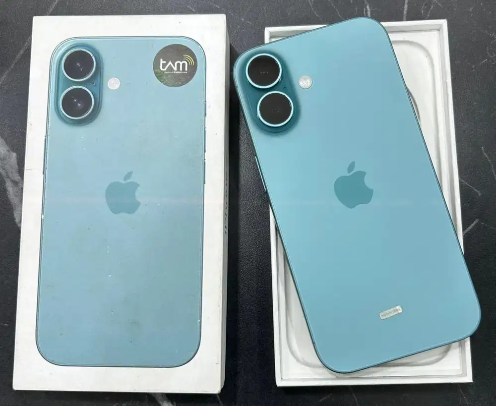 Iphone 16 256gb Ibox masih garansi fullset nominus