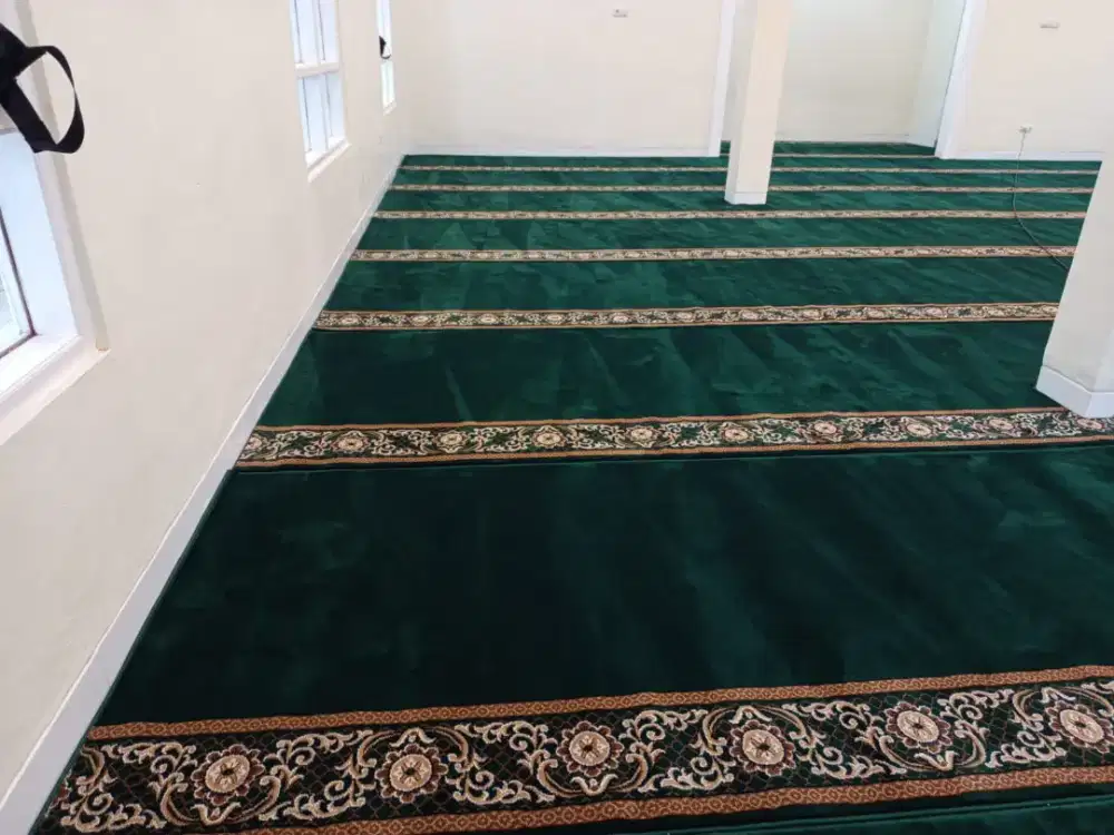 Tersedia Karpet sajadah Masjid import pembelian menyesuaikan kebutuhan
