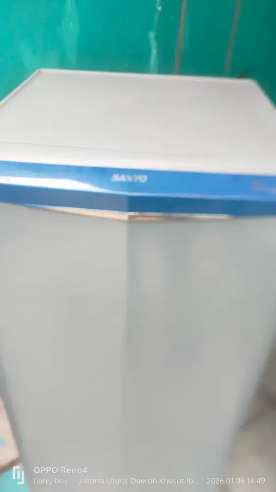 Jual kulkas sanyo slim beauty normal dingin  model tinggi