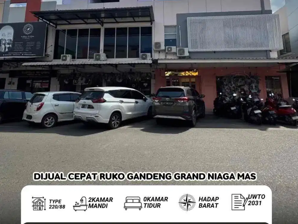 Dijual ruko gandeng niaga mas batam center