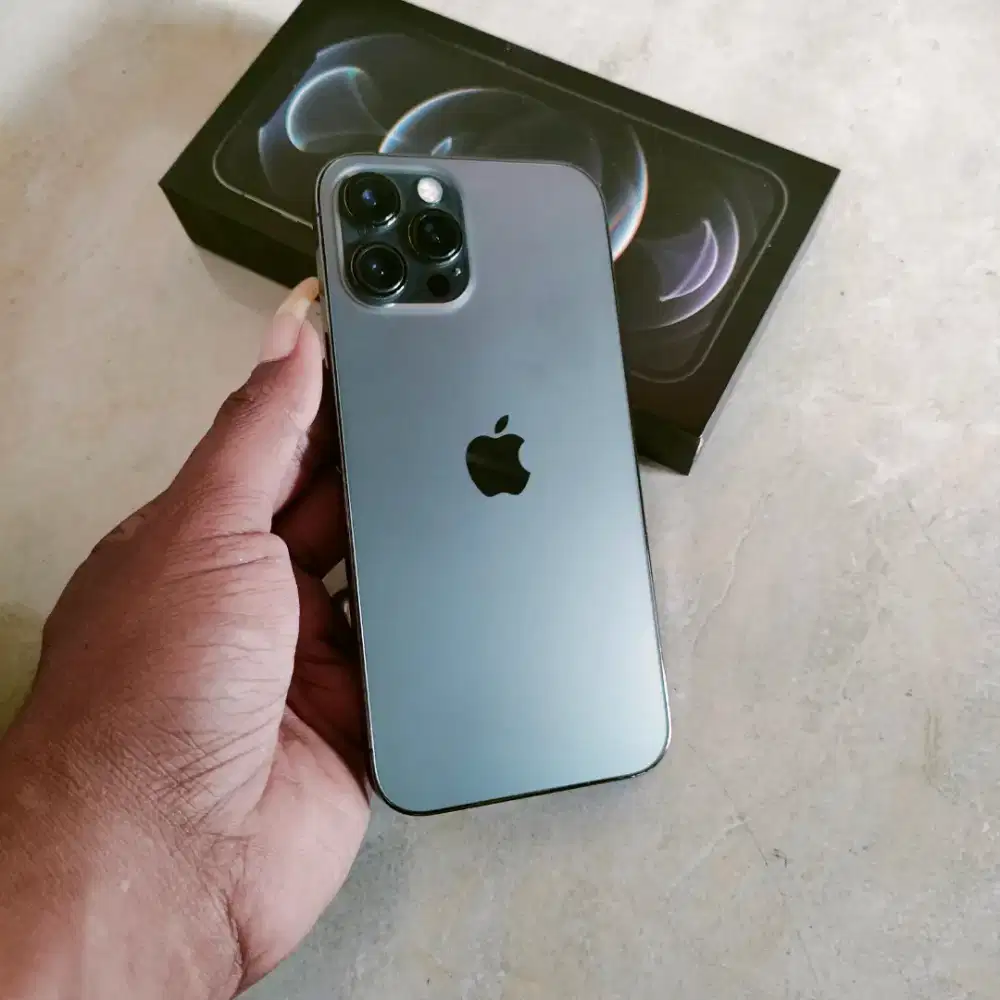 iphone 12 Promax 128 Ex ibox Lengkap