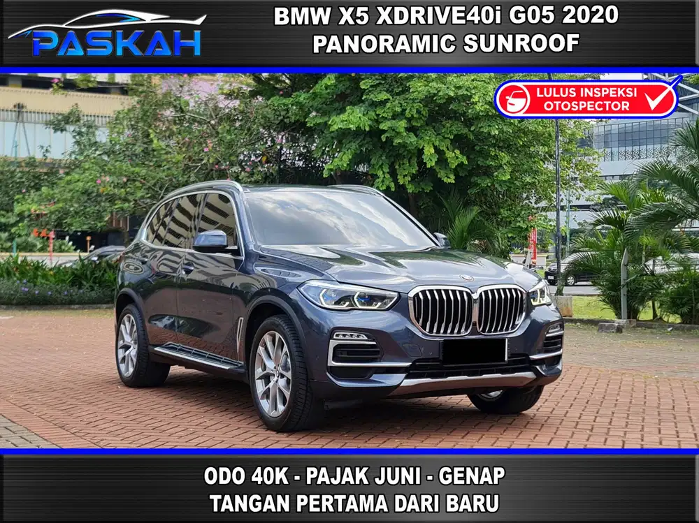 Bunga=4,5% PAJAK=JUNi GENAP BMW X5 Xdrive 4.0i 2020 BMW X 5 2020 DAVID
