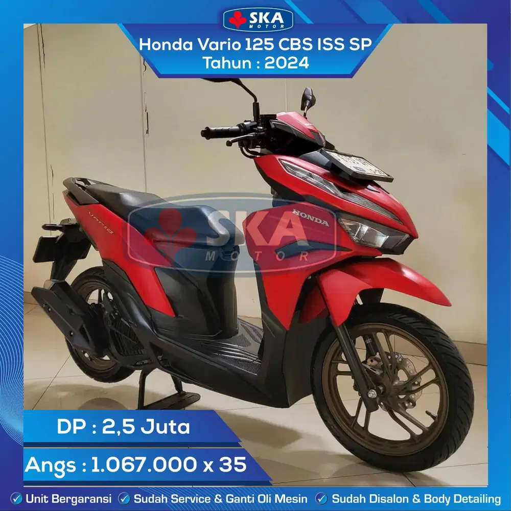Honda Vario 125 CBS ISS Smart Key Tahun 2024