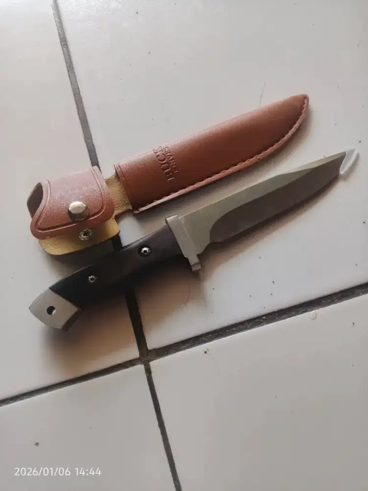 Pisau outdoor buck knife 3cr13 stainless steel