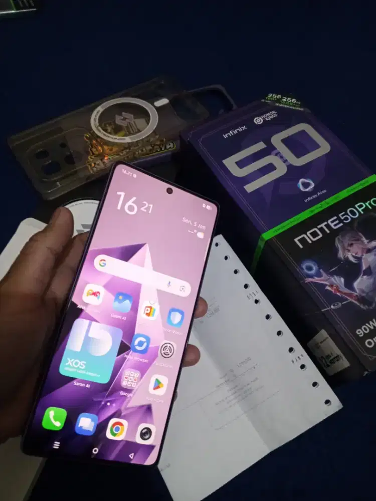 infinix note 50pro ram 8+8/256