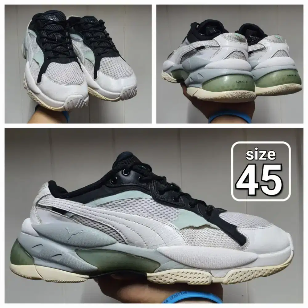 Sepatu Running Trainer Puma Lqdcell size 45 Second original shoes
