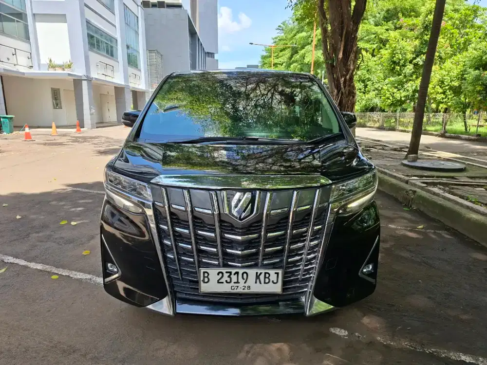 ALPHARD 2.5 G ATPM 2018 HITAM