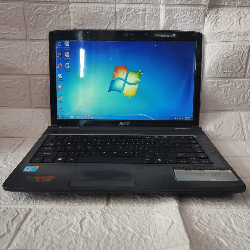 Laptop Acer 4740 Core i3 ram 3 murah