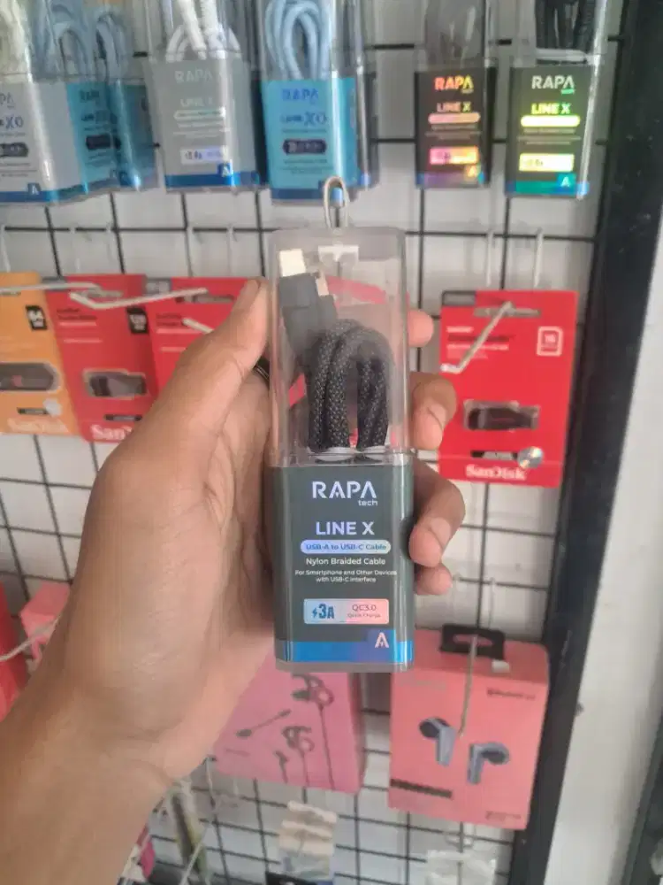 Kabel data type c 3A RAPA
