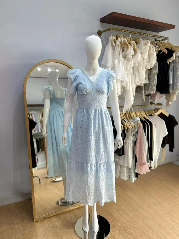 DRESS PANJANG PREMIUM IMPORT BANGKOK