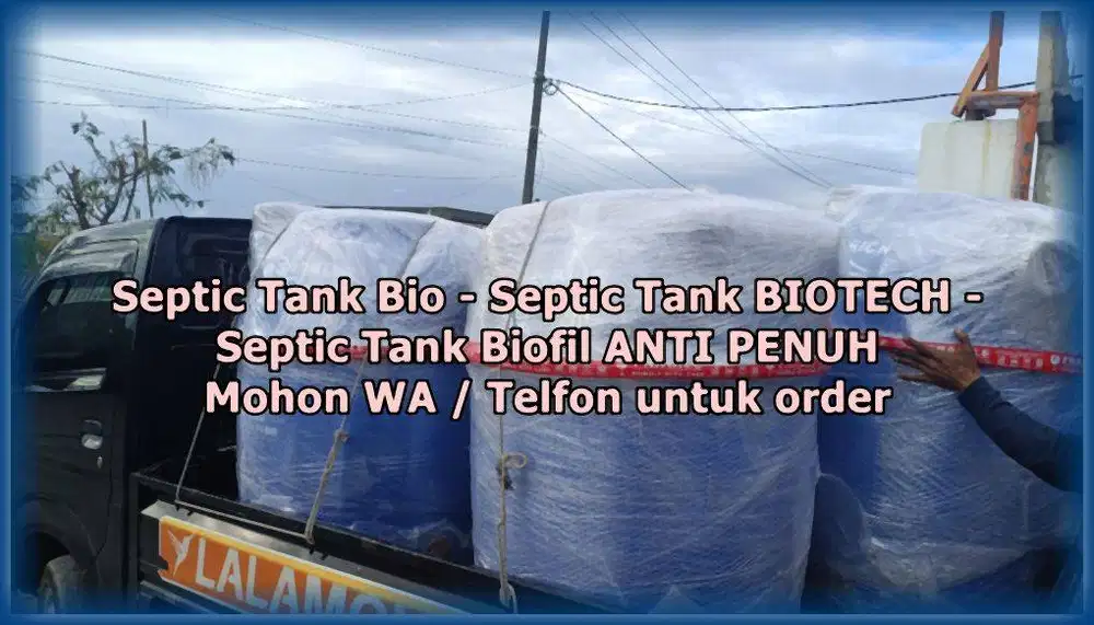 Septic Tank, Sepiteng Bio, Biotech, Biofil, Biotank,