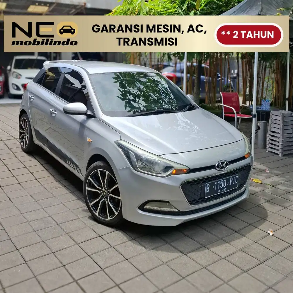 [ Garansi Mesin, Matic ] HYUNDAI i20 1.4 MT 2016 ABU ABU METALIK