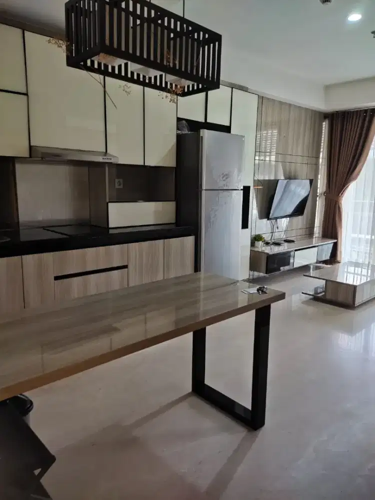 sewa bagus termurah apartemen landmark residence 1 BR furnished