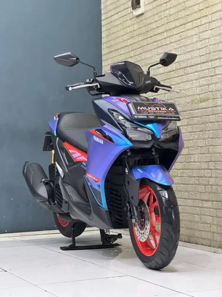 NEW MODEL‼️ YAMAHA AEROX ALPHA ABS CYBER CITY TH 2025 MULUS NOMINUS