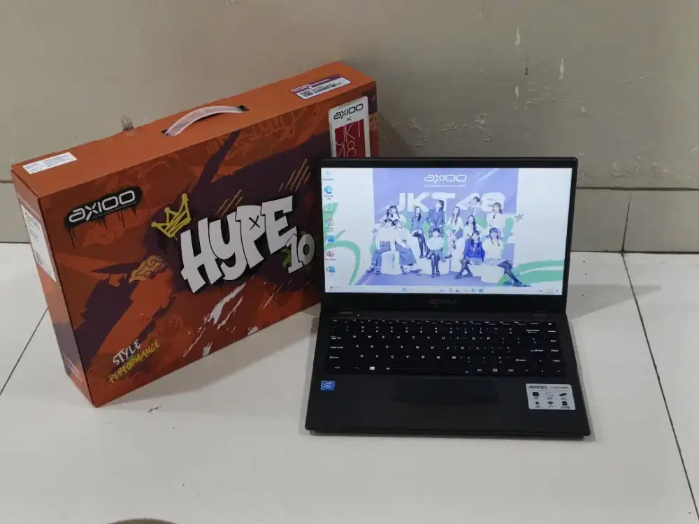 Like new axioo hype 10 ram 8/256 gb fulset garansi resmi