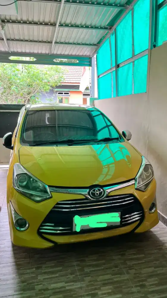 Toyota Agya 2017 warna kuning