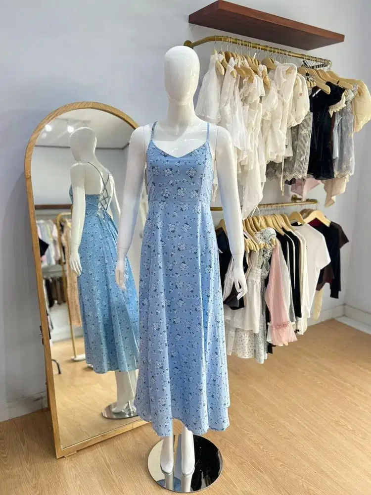 DRESS PANJANG IMPORT BANGKOK