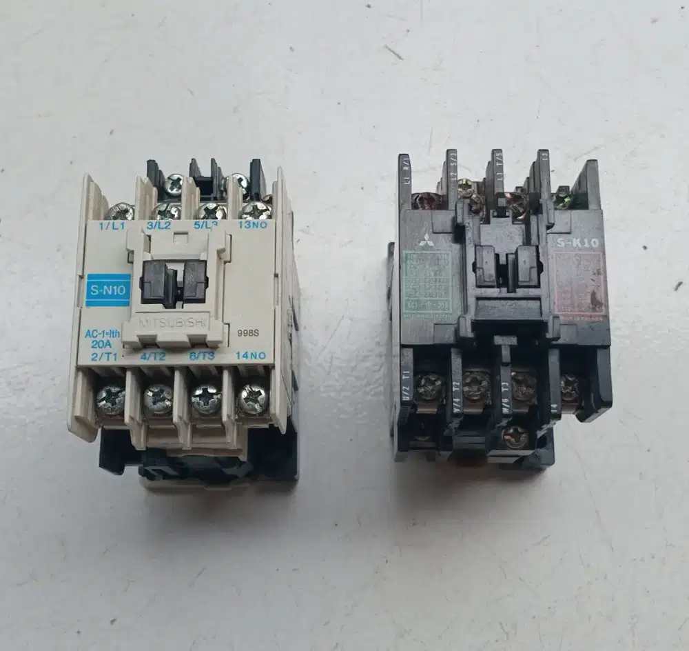 Kontaktor Mitsubishi S-N10 dan S-K10 masih bagus