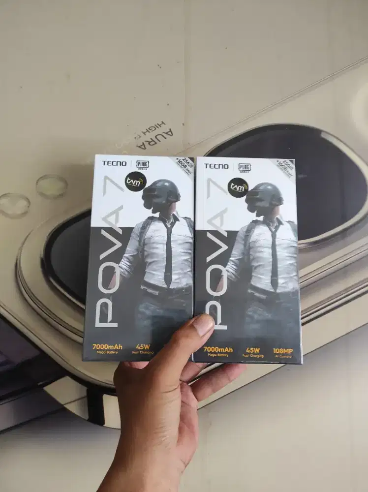 FAST RESPON WA Tecno Pova 7 8+8/256 Garansi resmi 13bln