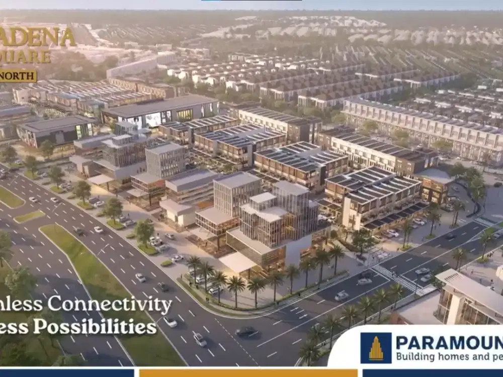 Kawasan Bisnis 40Ha Pasadena Square North Ruko 3Lantai 3,6Man Dp 0% Paling Eksclusif