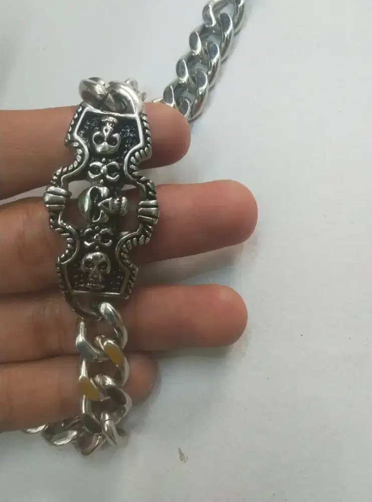 Gelang Tengkorak TITANIUM