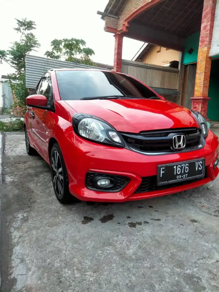 Dijual cepat brio E thn 2018 orinan murah 103jt aja