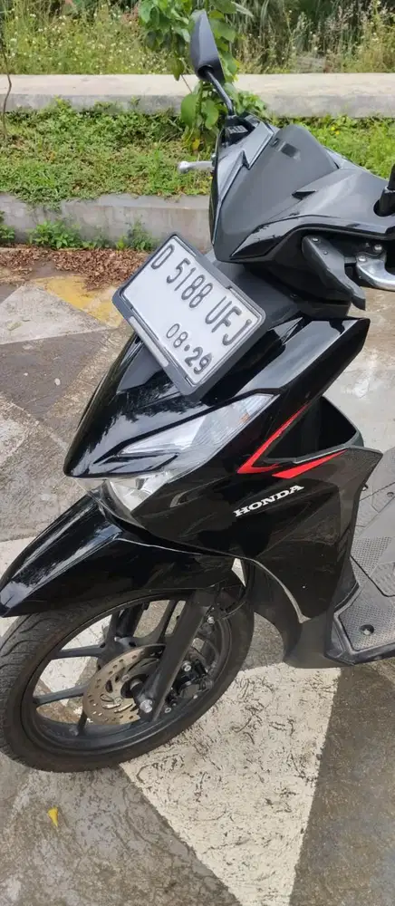 DIJUAL HONDA ALL NEW BEAT CBS THN 2024 WARNA HITAM