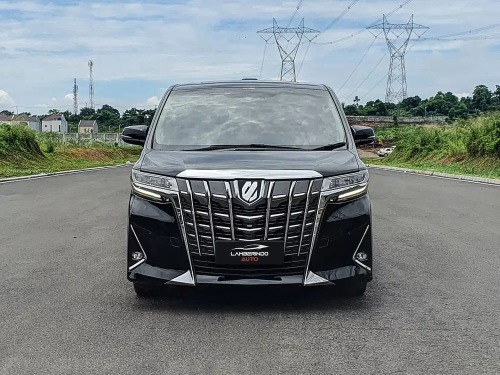 TOYOTA ALPHARD 2.5 G ATPM 2018 PILOT SEAT HITAM 2019