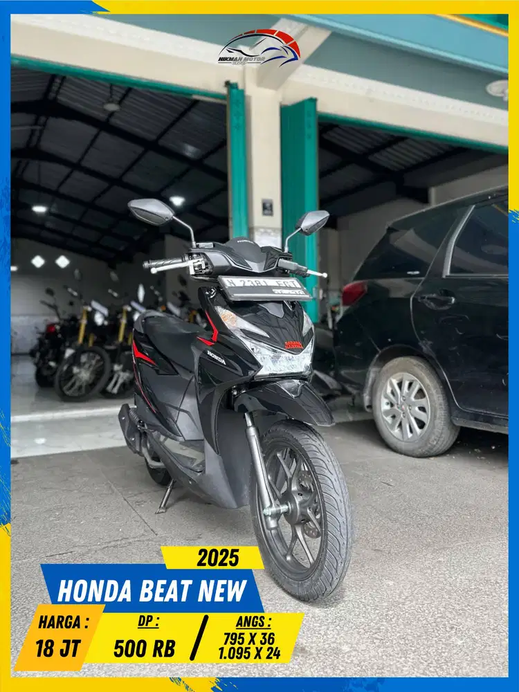 HONDA BEAT NEW 2025 LIKE NEW MASZEHH HIKMAH MOTOR KEPUH