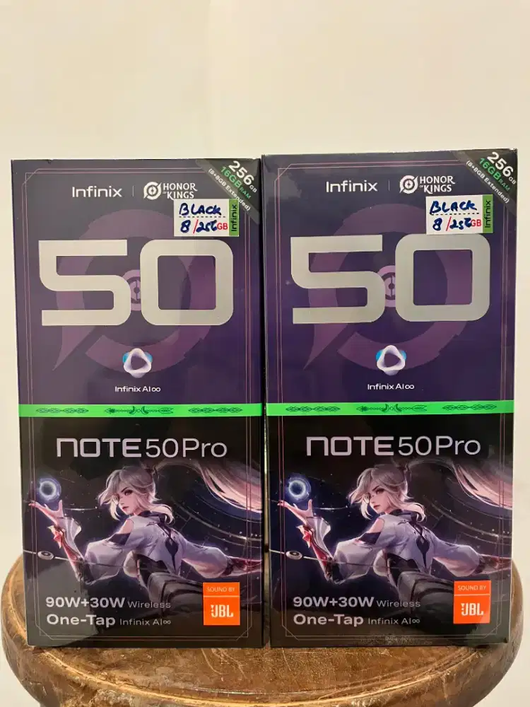 Infinix Note 50 Pro 8GB+8GB/256GB Jual Murah New Segel