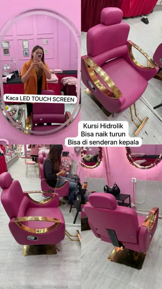 KASUR EYELASH / Kursi HIDROLIK / KURSI PEDICURE / LAMPU EYELASH