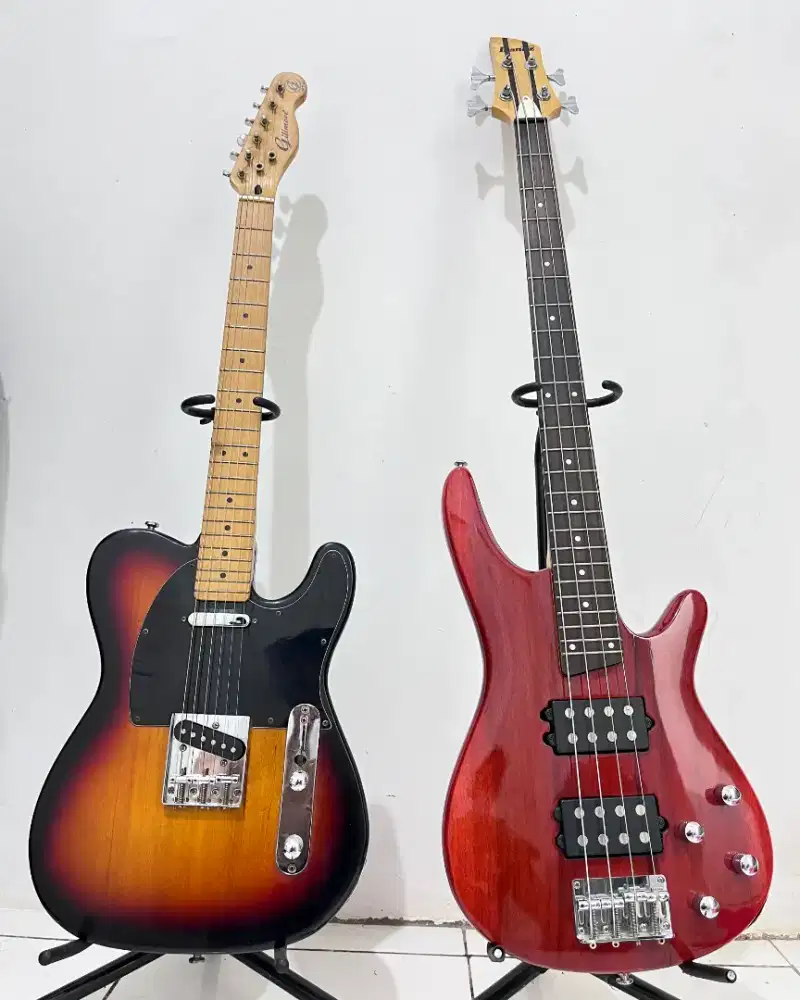 Gitar Gillmore GFT-15 & Bass Ibanez