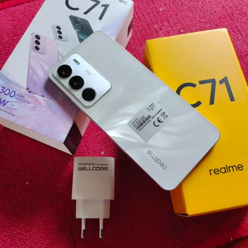 Realme C71 8/128gb Garansi September 2026